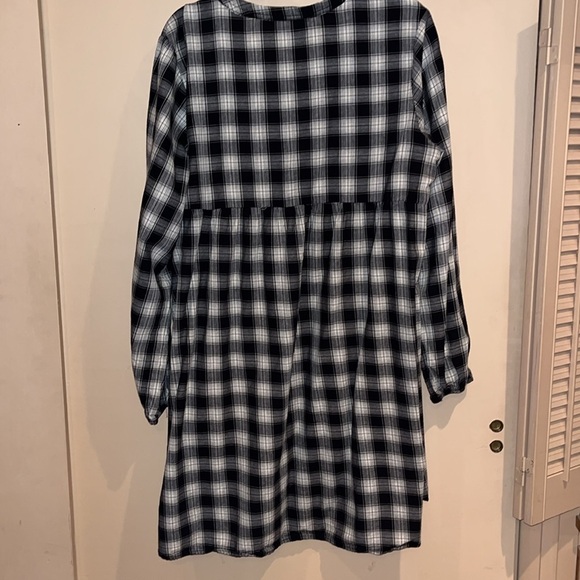 Knox Rose XXL checkerd midi dress with long sleeve in like new condition - Picture 10 of 10